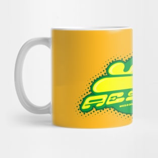 y2k aesthetic GREEN/YELLOW Mug